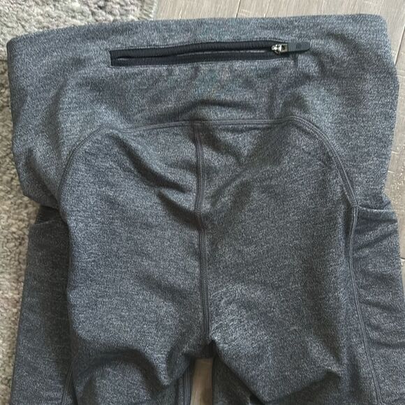 Lululemon Women's Heathered Grey Speed Up Tight *28" Leggings Sz 2 - Picture 10 of 11